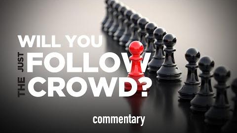 Will You Just Follow The Crowd?