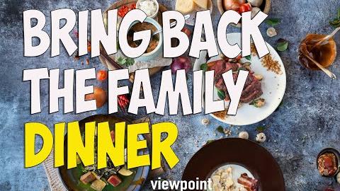 The Secret to a Happier Family : Bring Back The Family Diner